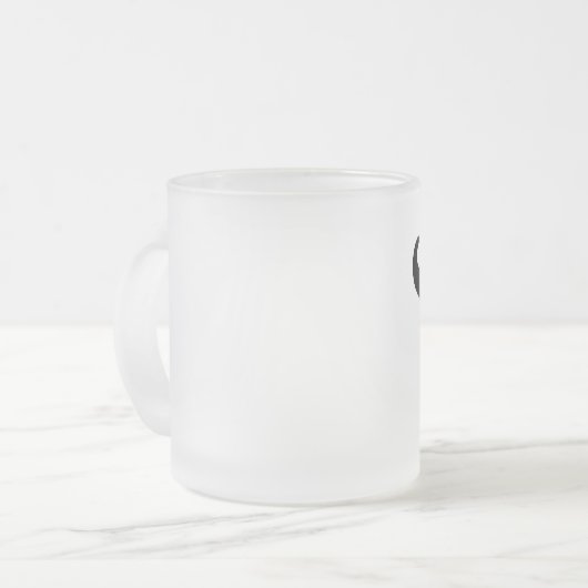 Lustiges Mattglastasse (Vorderseite Links)