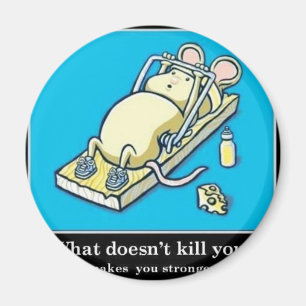 Lustiges Mäuseprodukt Magnet