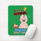 lustiges Mauspad "BACK TO SCHOOL" (Mit Mouse)