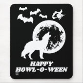 lustiges Mauspad "HAPPY HOWL-O-WEEN 2" (Vorne)