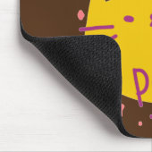 lustiges Mauspad "PURR FECT" (Ecke)
