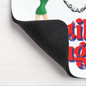 lustiges Mauspad "STILL NAUGHTY" (Ecke)