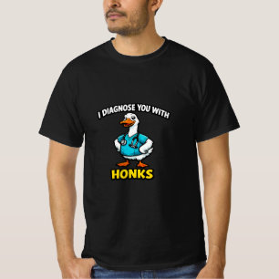 Lustiges medizinisches Tierdesign – Gänsearzt Honk T-Shirt
