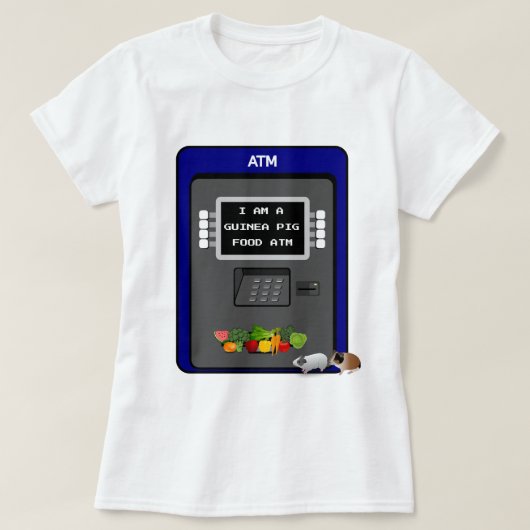 Lustiges Meerschweinchen-Shirt T-Shirt (Design vorne)