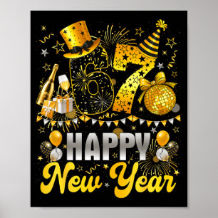 Lustiges Meme 67 Frohes Neues Jahr 2026 Six Seven Poster