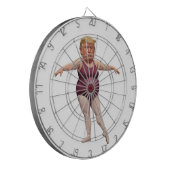 Lustiges Meme-Design Dartboard Ziel Humor Spiel De Dartscheibe (Vorderseite Links)