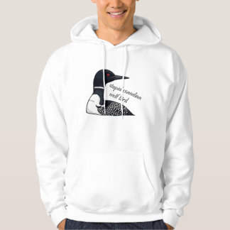 Lustiges Meme Dummes Kanadischer Wolf Vogel Hoodie