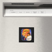 Lustiges Meme trump & nicki High-Five zum Spaß  Magnet (In Situ (Geschirrspüler))