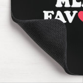 Lustiges Meme's Lieblingssohn Tochter Ich bin Meme Mousepad (Ecke)