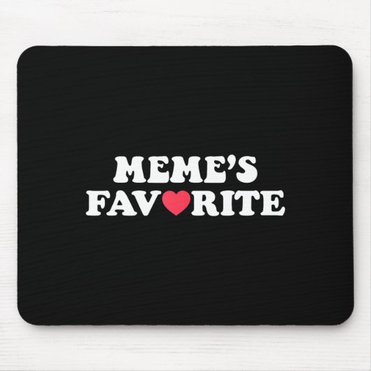 Lustiges Meme's Lieblingssohn Tochter Ich bin Meme Mousepad (Vorne)