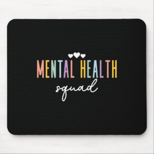 Lustiges Mental Health Team Krankheit Mental Healt Mousepad
