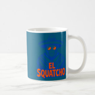 Lustiges mexikanisches Bigfoot-Sasquatch-Design mi Kaffeetasse