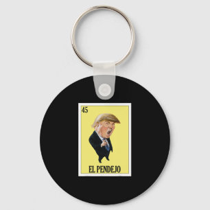 Lustiges mexikanisches Design für Anti-Trump - El Schlüsselanhänger