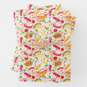 lustiges Mischfutter Geschenkpapier Set (Beispiel)