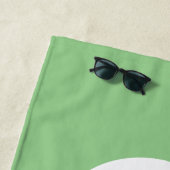 Lustiges mit Augen Monster scherzt Strandtuch (Beispiel)