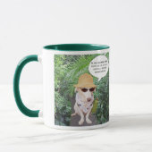 Lustiges Mitarbeiter-Büro-Geschenk Tasse (Links)