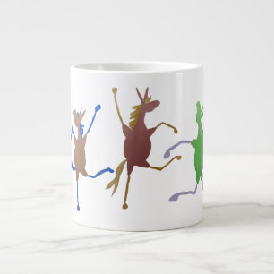 Lustiges Molly-Maultier-große Kaffee-Tasse Jumbo-Tasse