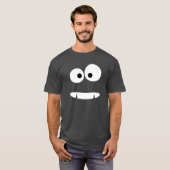 Lustiges Monster-Gesicht T-Shirt (Vorne ganz)