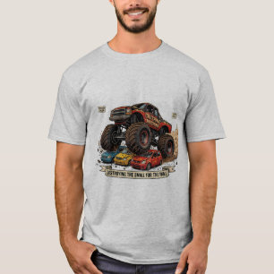 Lustiges Monster-Truck-Ersatzreifen-T-Shirt  T-Shirt