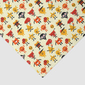 Lustiges Monstermuster Seidenpapier (Ausschnitt)