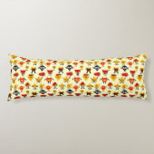 Lustiges Monstermuster Seitenschläferkissen (Vorderseite)