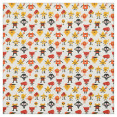 Lustiges Monstermuster Stoff (Muster)