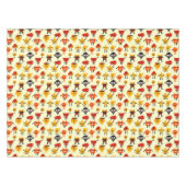 Lustiges Monstermuster Tischdecke (Vorderseite (Horizontal))