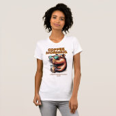 Lustiges Morgenkaffee-Trinker T-Shirt (Vorne ganz)