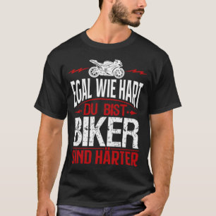 Lustiges Motorrad-Biker-Weihnachtsgeschenk friss m T-Shirt