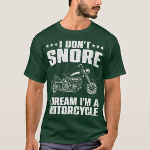 Lustiges Motorrad-Design für Männer Frauen Motorra T-Shirt