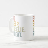 Lustiges Motorrad Kaffeetasse (Vorderseite Links)