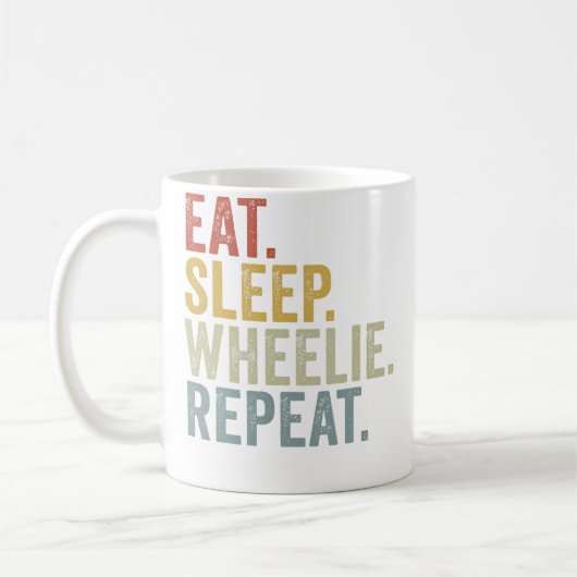 Lustiges Motorrad Kaffeetasse (Links)