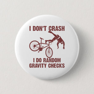 Lustiges Mountainbike-Geschenk für Männer, die MTB Button