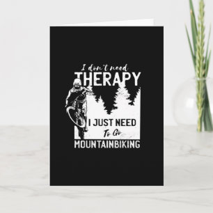 Lustiges Mountainbike-Geschenk für MTB-Fahrer Karte