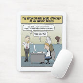 Lustiges mousepad: Älterer Zombie Mousepad (Mit Mouse)