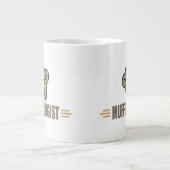 Lustiges Muffin Jumbo-Tasse (Vorderseite)