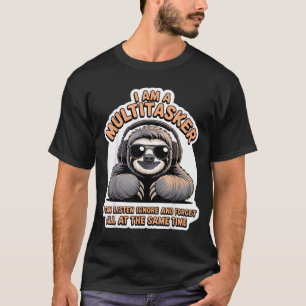 Lustiges Multitasking-Zitat Sarkastischer Humor Gr T-Shirt