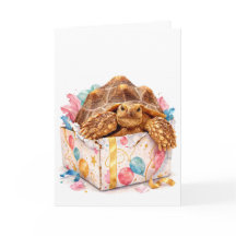 Lustiges mürrisches Aquarell Happy Birthday-Gesche