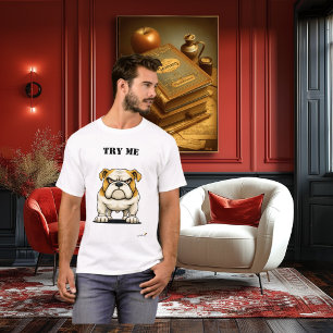 Lustiges mürrisches Bulldoggen-T-Shirt T-Shirt