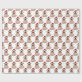 Lustiges mürrisches geschenkpapier (Flach)