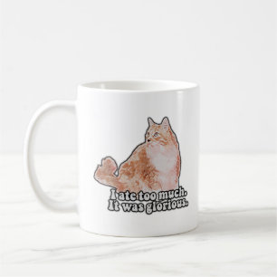 Lustiges mürrisches Katzen-Meme für Katzen- und Kä Kaffeetasse