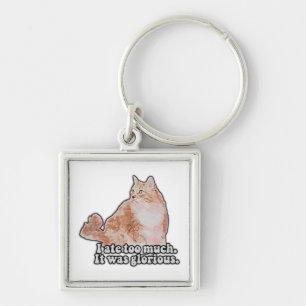 Lustiges mürrisches Katzen-Meme für Katzen- und Kä Schlüsselanhänger