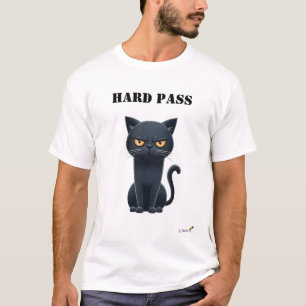 Lustiges, mürrisches Katzen-T-Shirt mit der Aufsch T-Shirt