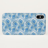 Lustiges Muschel-Muster Case-Mate iPhone Hülle (Rückseite (Horizontal))