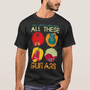 Lustiges Musiker-Geschenk Ja, ich brauche wirklich T-Shirt
