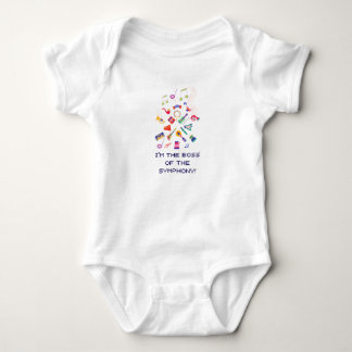 Lustiges Musikinstrumente Kinder T-Shirt Baby Strampler