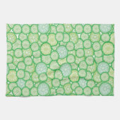 Lustiges Muster der Gurke Geschirrtuch (Horizontal)