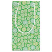 Lustiges Muster der Gurke Kleine Geschenktüte (Vorderseite)