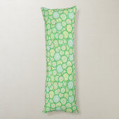 Lustiges Muster der Gurke Seitenschläferkissen (Rückseite (Vertikal))