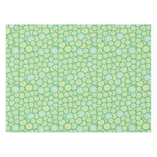 Lustiges Muster der Gurke Tischdecke (Vorderseite (Horizontal))